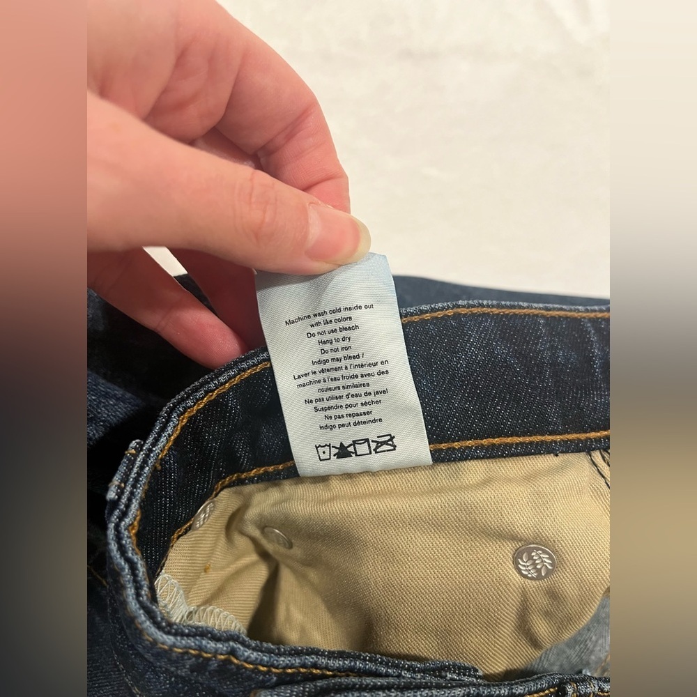 rag & bone Dre Low-Rise Slim Boyfriend Jeans - Harper Wash - Size 27 - Picture 11 of 12